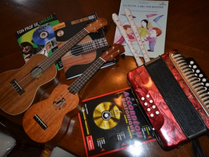 Nos instruments à bord